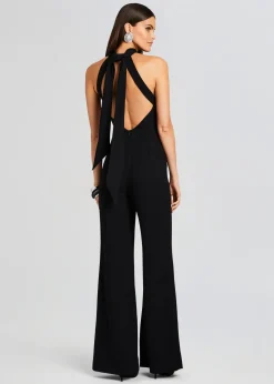 Shop Taylor Tie Back Jumpsuit Business Chic