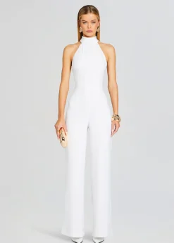 Best Taylor Tie Back Jumpsuit The Destination Bride