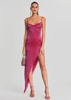 Flash Sale Topaz Glass Beaded Dress Guest Of