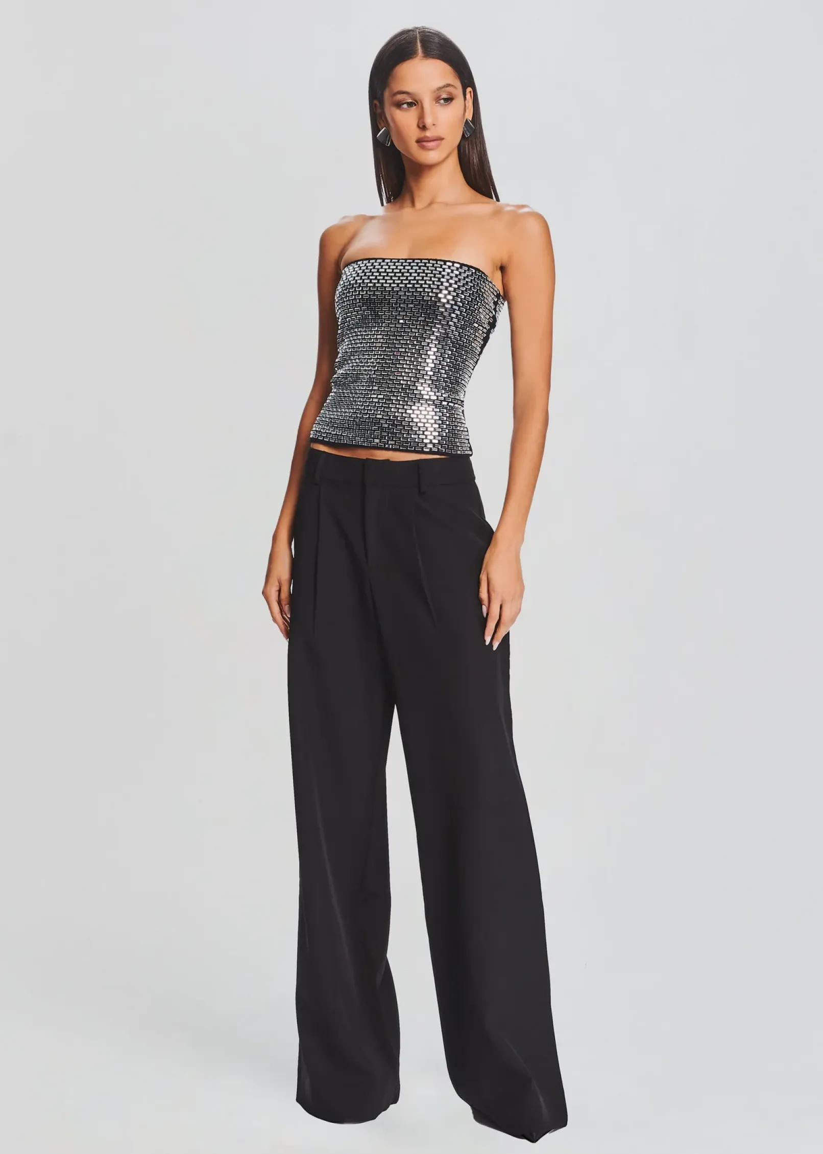 Discount Valery Embellished Knit Top Tops