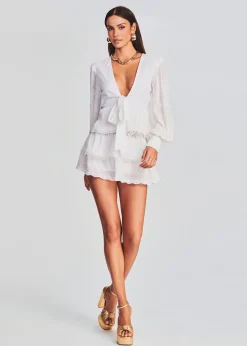 Fashion Veda Quilted Short Dress Bridal Shower