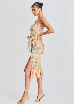 Best Sale Veena Long Dress Midi