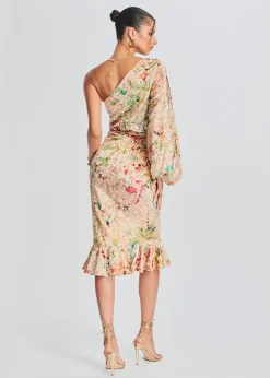 Best Sale Veena Long Dress Midi