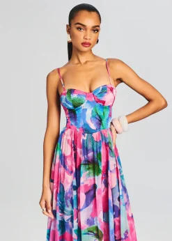 Sale Vesa Corset Long Dress Dresses