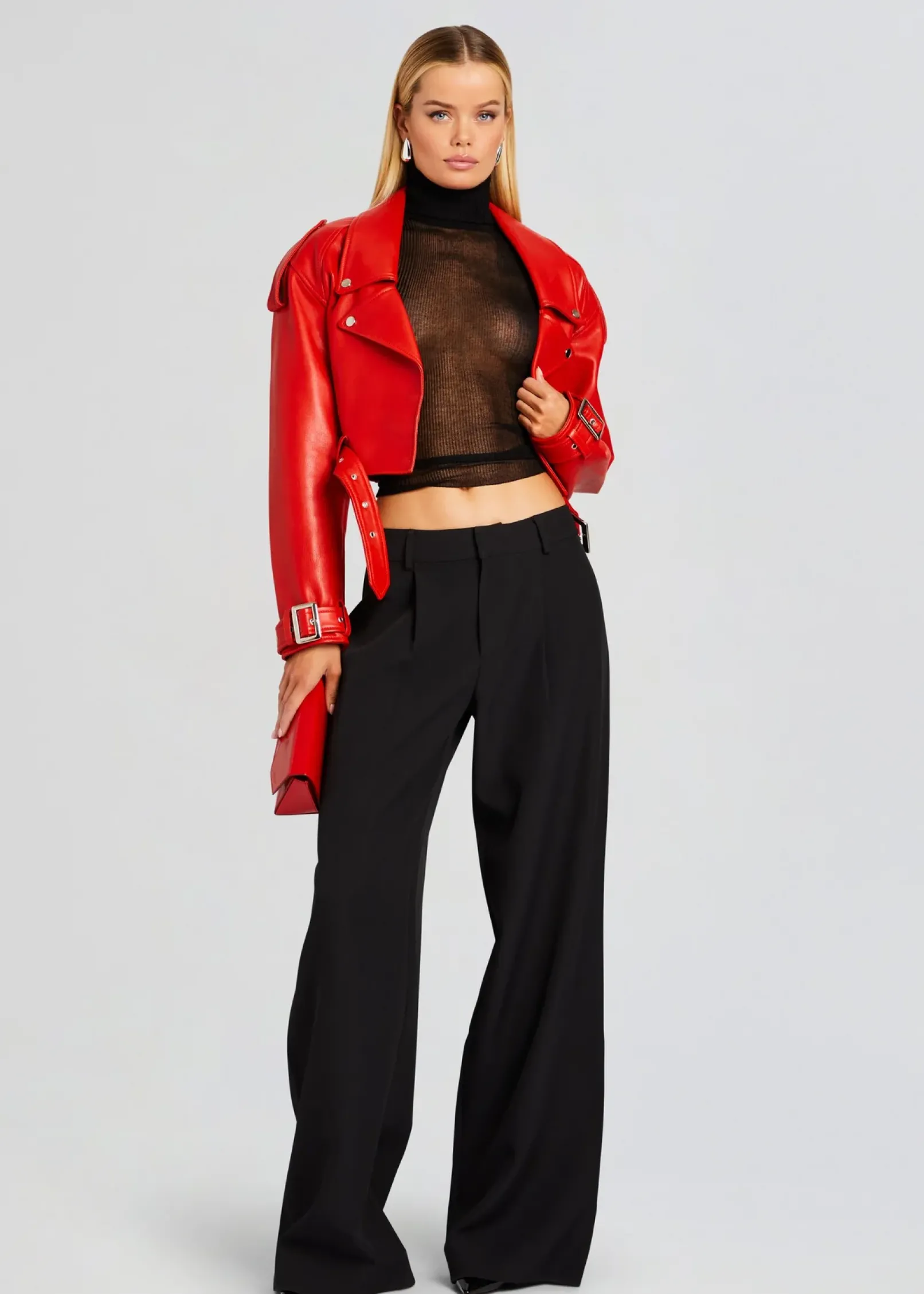 Fashion Victoria Leather Jacket Resort '24