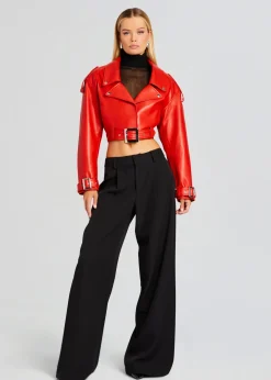 Store Victoria Leather Jacket Night Out