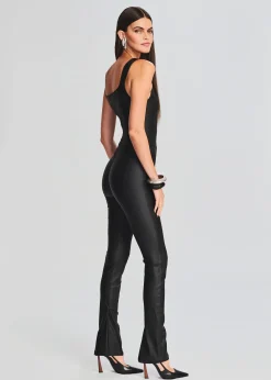 Best Viper Coated Denim Catsuit Jumpsuits