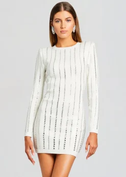 New Virginia Embellished Knit Dress Dresses