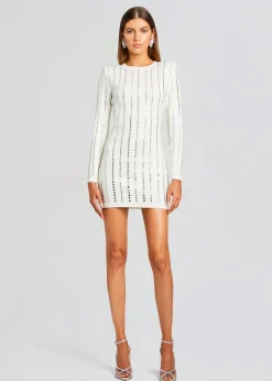 New Virginia Embellished Knit Dress Dresses