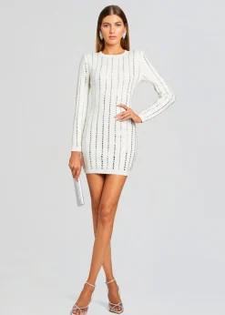 Cheap Virginia Embellished Knit Dress Rehearsal Dinner