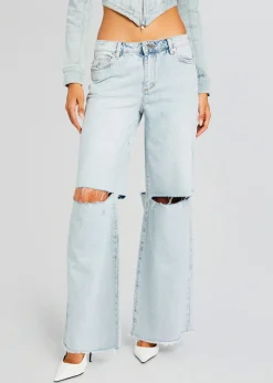 Clearance Wrenley Low-Rise Jean Bottoms