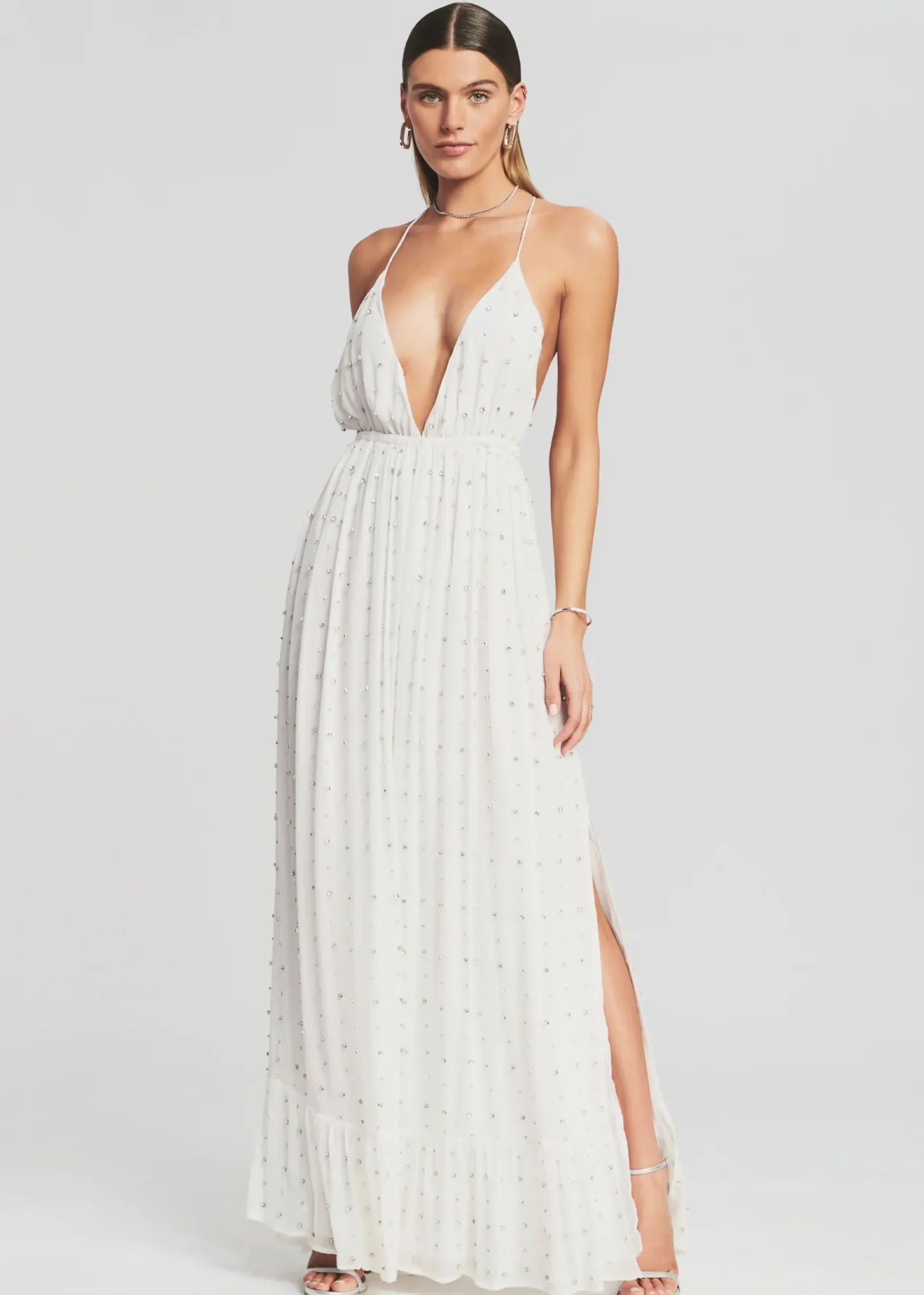 Cheap Zadie Embellished Silk Chiffon Dress Dresses