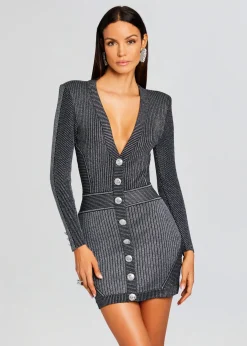 Best Sale Zem Rib Knit Dress RETROFÊTE