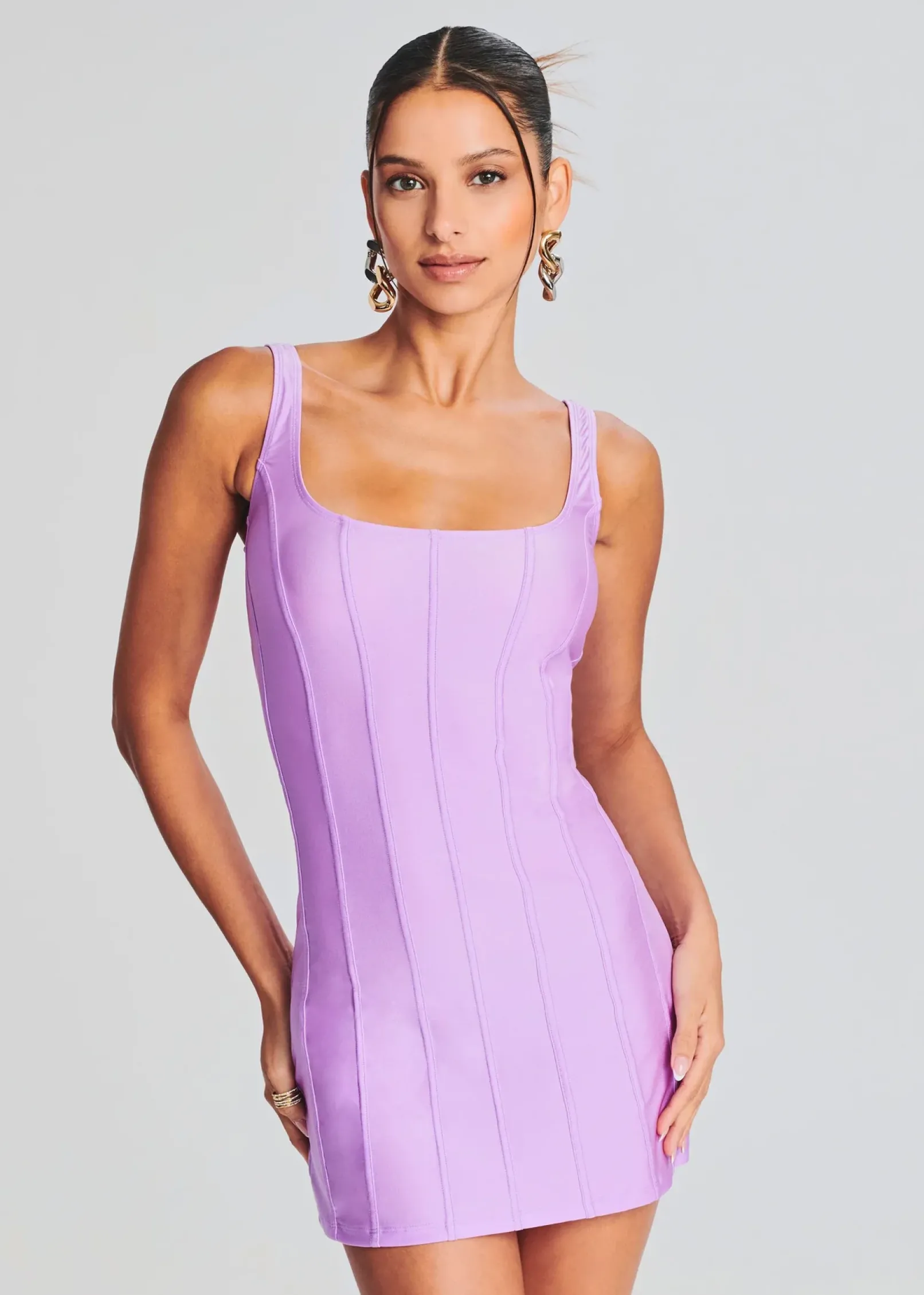 Online Zoe Lycra Mini Dress Dresses
